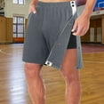 thumbnail image 1 of JXMVOJ Tear Away Shorts for Men Post Surgery Adaptive Clothing Wide Leg Snap Loose Fit Shorts, 1 of 7