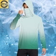 thumbnail image 1 of JXMVOJ Unisex UPF 50+ Summer Sun Protection Hoodie | 95%Polyester 5%Spandex Breathable Sweat-Wicking Blouse | Hiking Camping Fishing Outdoor Activewear, 1 of 6