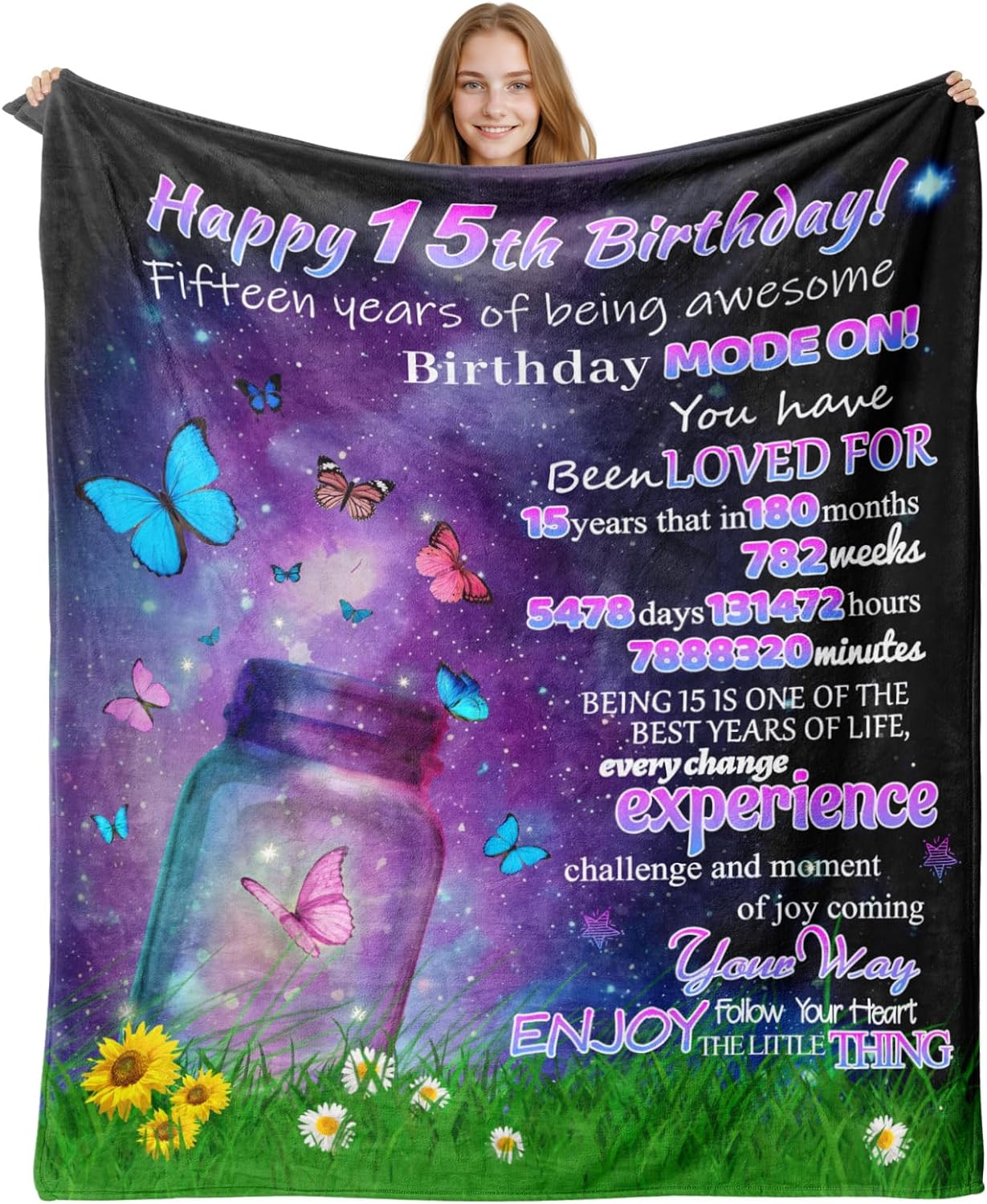 21st Birthday Gifts For Women, 21 And Fabulous Wine Tumbler, 21