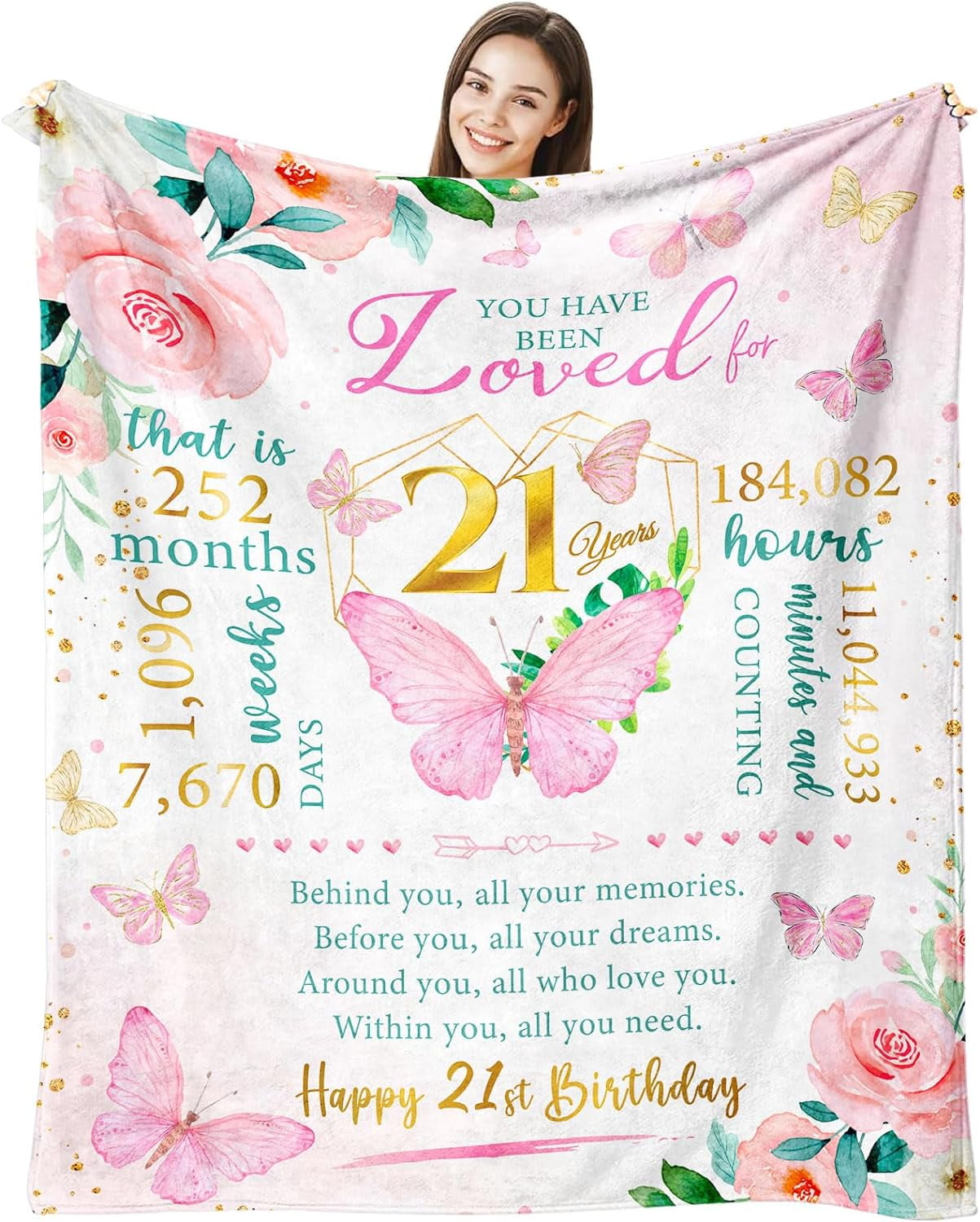 JXNUO Gifts for 20 Year Old Female, 20 Year Old Girl Birthday Gifts for