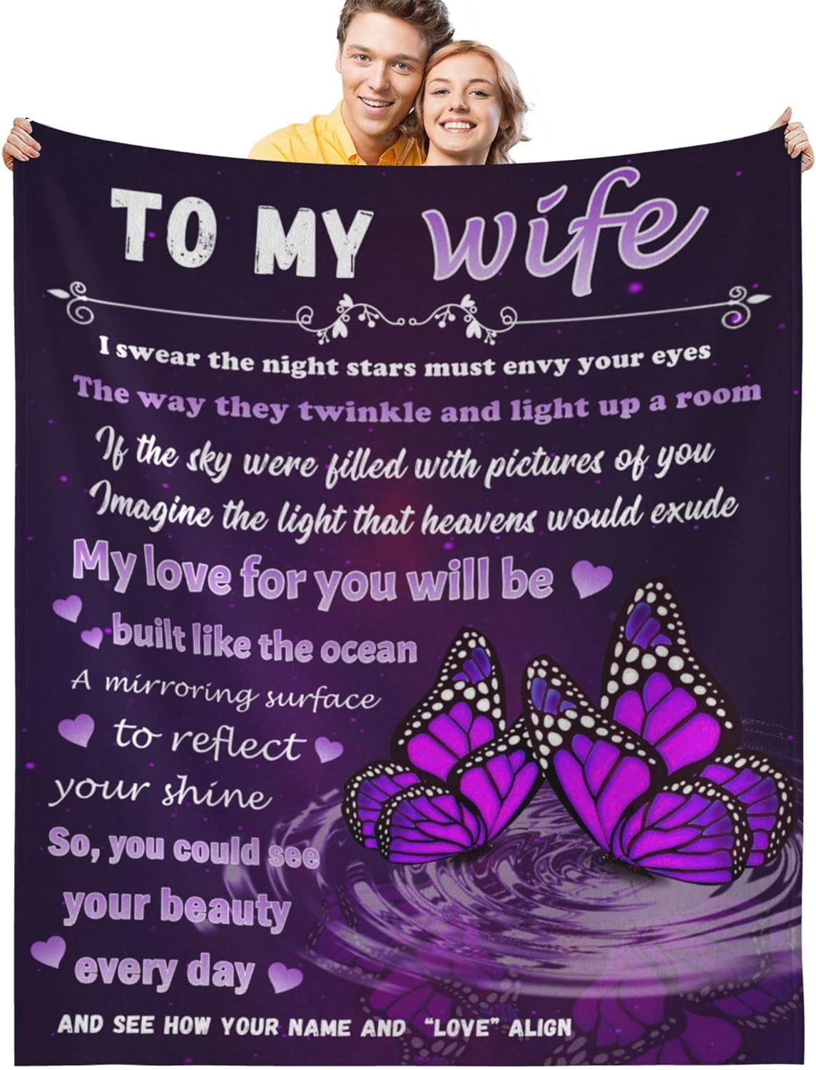 JXNUO Gifts for Wife, Wedding Anniversary Romantic Gifts for Her, to My