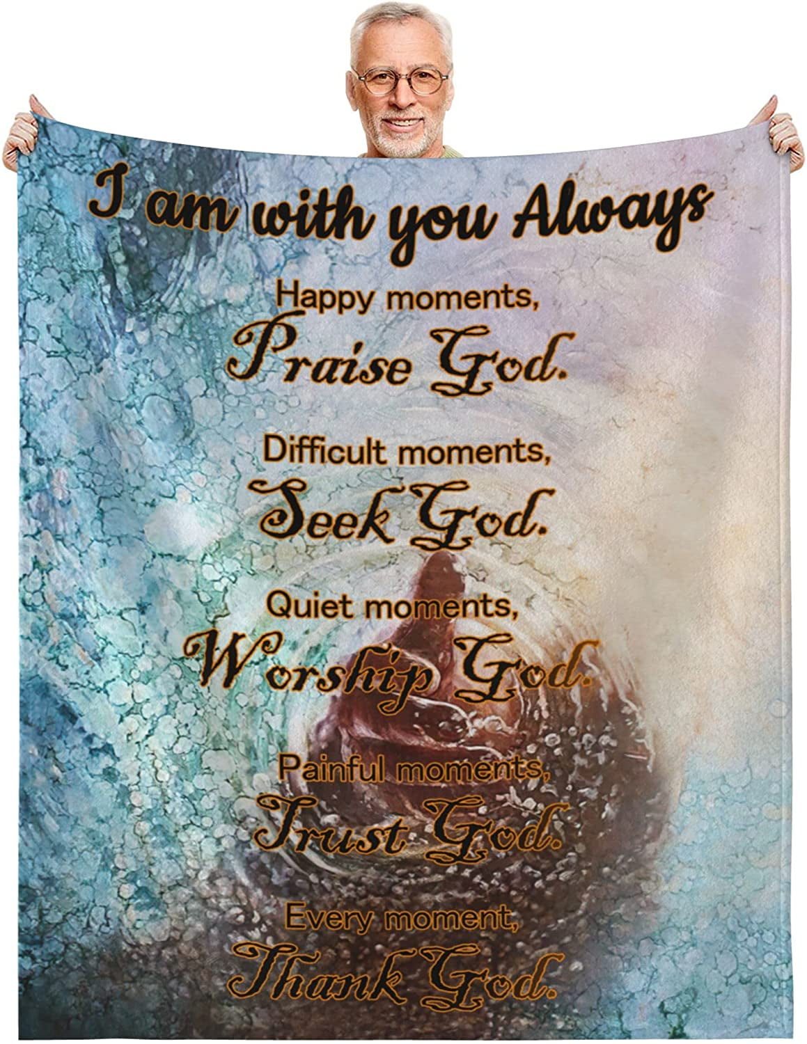 JXNUO Inspirational Blanket for Women Birthday Blanket Get Well Gifts for Women Cancer Blanket