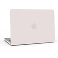 thumbnail image 1 of JXR Compatible with MacBook Air 13 inch Case M1 2021 2020 2019 2018 Model A2337 A2179 A1932, Smooth Laptop Hard Shell Case for MacBook Air Touch ID + Screen Protector + 2 Keyboard Covers, Rock Gray, 1 of 14