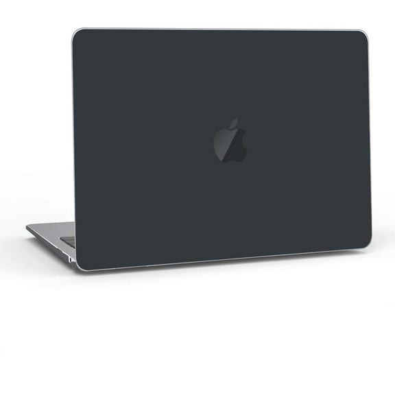 JXR Compatible with MacBook Air 13 inch Case M1, MacBook Air Case 2021 2020 2019 2018 Model A2337 A2179 A1932 Touch ID, Plastic Laptop Hard Shell + 2 Keyboard Covers + Screen Protector, Black