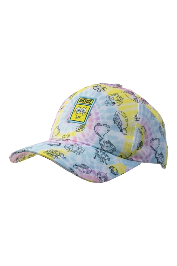 X Spongebob Girls Baseball Hat, One Size