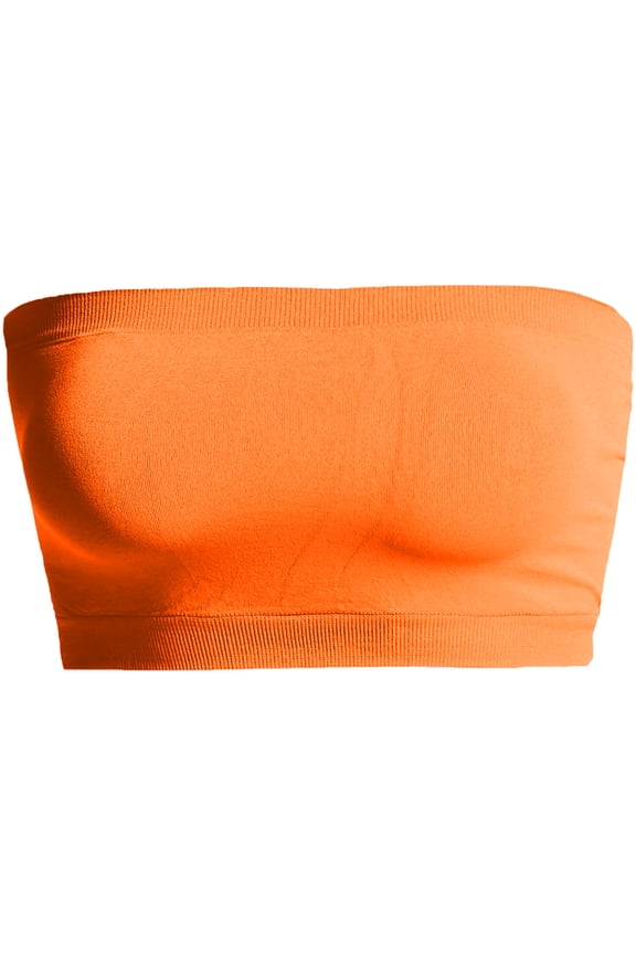 Women's Sexy Crop Top Sleeveless Stretchy Solid Casual Strapless Summer Tube Top