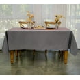 thumbnail image 1 of JYFLZQ Grey Tablecloth 60 x 120 Inch Rectangle Table Cloth for 4 Foot Tables Stain Resistant Wrinkle Free Table Cover, 1 of 6