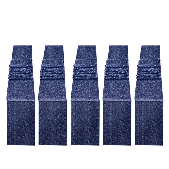 JYFLZQ Navy Blue Sequin Table Runners 12 x 72 inch Pack of 5 Glitter Table Runners for Parties