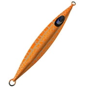 JYG Pro Fishing Deep Slow Pitch Jigging, 200g, Orange (Crackle)