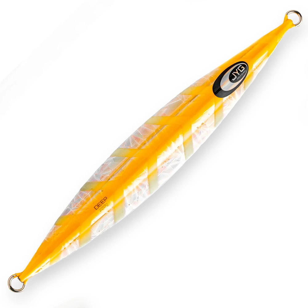 thumbnail image 1 of JYG Pro Fishing Deep Slow Pitch Jigging, 200g, Orange, 1 of 1