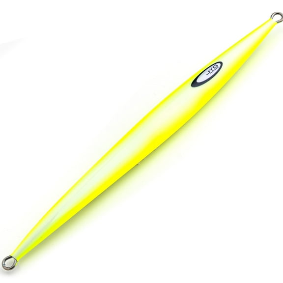 JYG Pro Fishing Rigged Stryke Jig- 240G Yellow