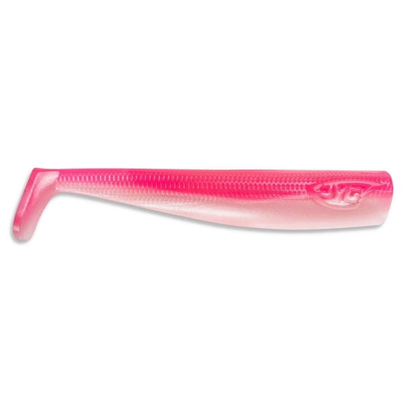 JYG Pro SWYM Y Tail 5" 4pk Flamingo
