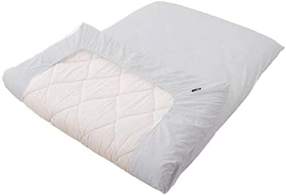 JYHOME 100 Cotton Cover (Elastic Fitted Sheet) for Japanese Futon Mattress EMColor Queen/Queen