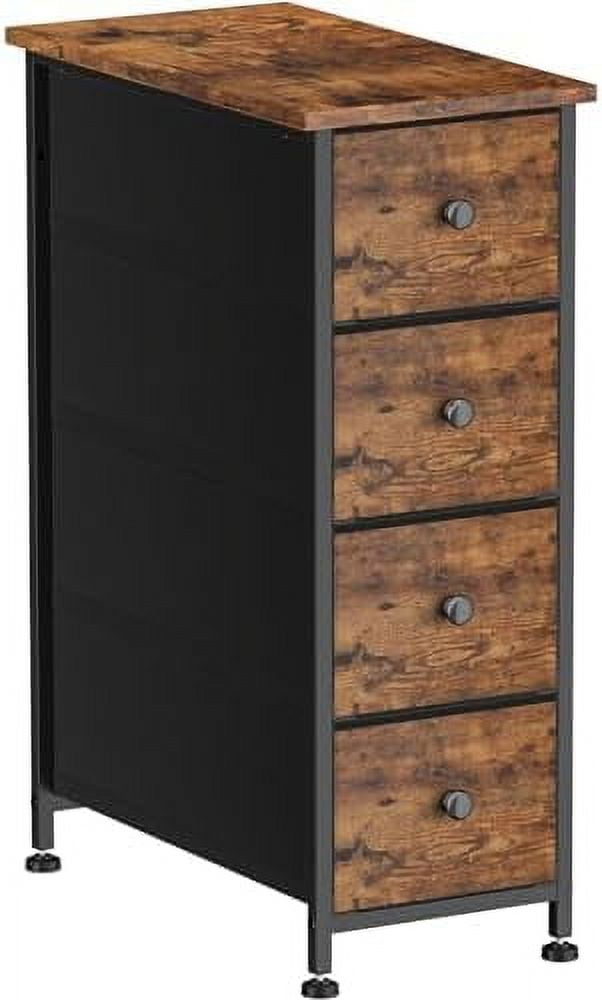 JYHOME Narrow Dresser Tower with 5 Drawers Slim Dresser Chest of
