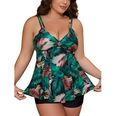 JYLFC Swimsuit Women Plus Size Bathing Suits Summer Swimwear, 4xl