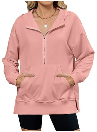 Pink Half Zip