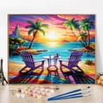 thumbnail image 1 of JYLMOOD DIY Animal Paint by Number for Adults, Easy Painting by Numbers for Gift Home Wall Decor 16x20in without Frame, Colored Canvas, 1 of 5