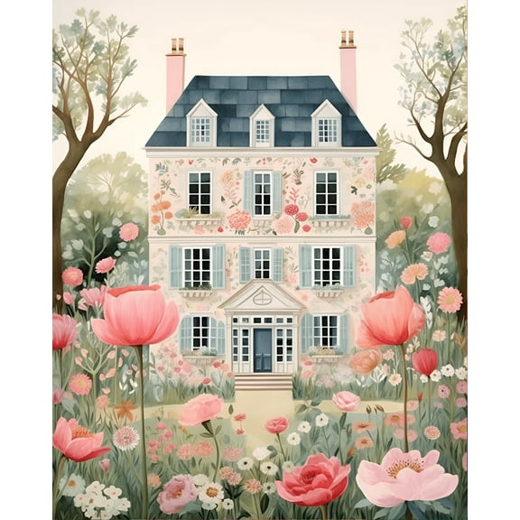 JYLMOOD DIY Paint by Number for Adults, Easy Painting by Numbers for Gift Home Wall Decor 16”W x 20”L