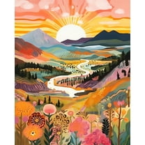 JYLMOOD DIY Paint by Number for Adults, Easy Painting by Numbers for Gift Home Wall Decor 16”W x 20”L
