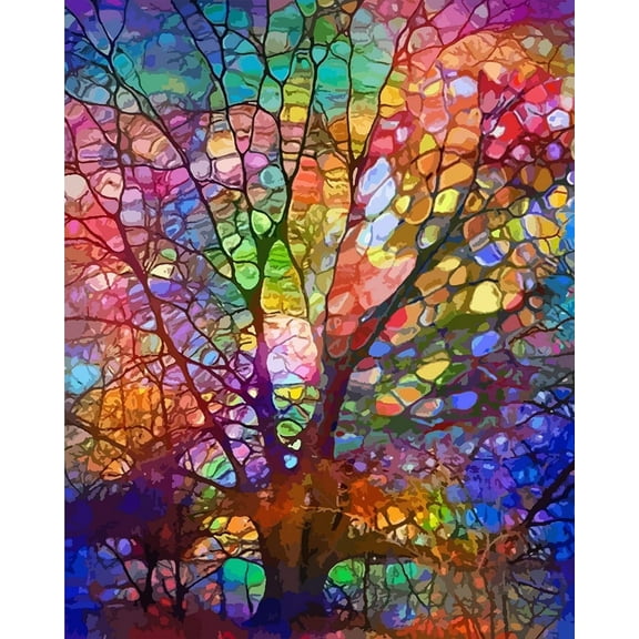 JYLMOOD DIY Paint by Number for Adults, Easy Painting by Numbers for Gift Home Wall Decor 16”W x 20”L