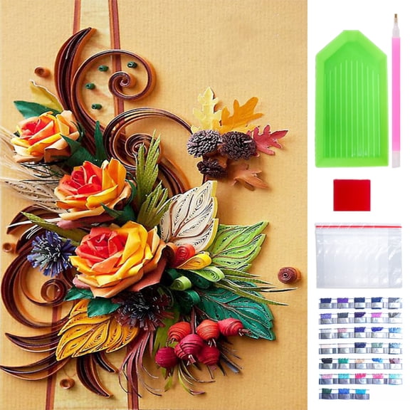 JYLMOOD Diamond Painting for Unisex Adults Kits, Full Round Drill 5D Diamond Art kits for Home Decoration and Relax,30x40cm