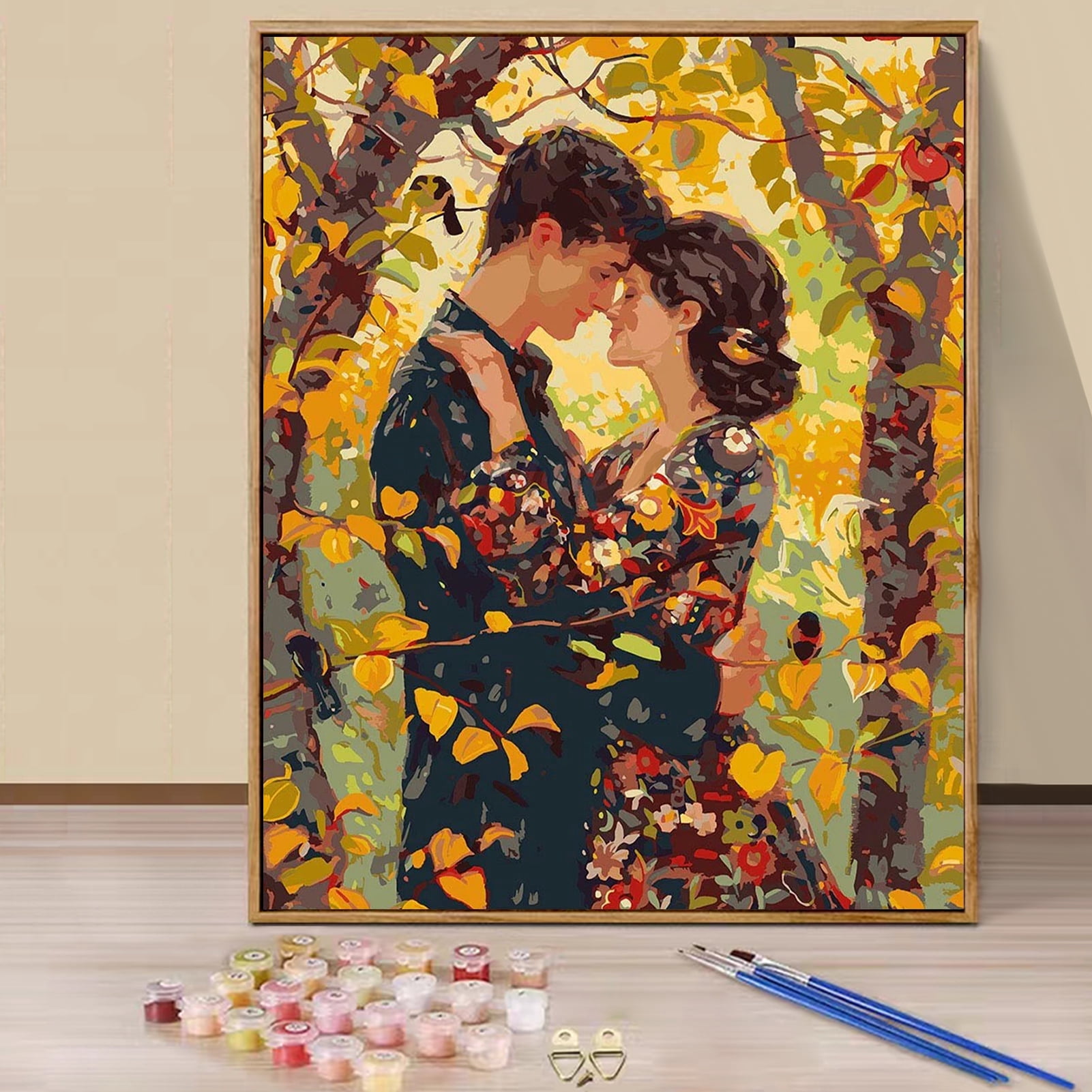 JYLMOOD Paint by Numbers Kit for Adults Beginner, Easy DIY Oil Painting ...