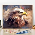 thumbnail image 1 of JYLMOOD Paint by Numbers Kit for Adults Beginner, Easy DIY Oil Painting Kits On Canvas for Gift Home Wall Decor 16x20 Inch - Eagle, 1 of 5