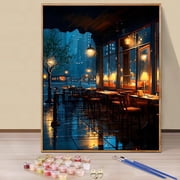 JYLMOOD Landscape Paint by Numbers Art & Craft Kits
