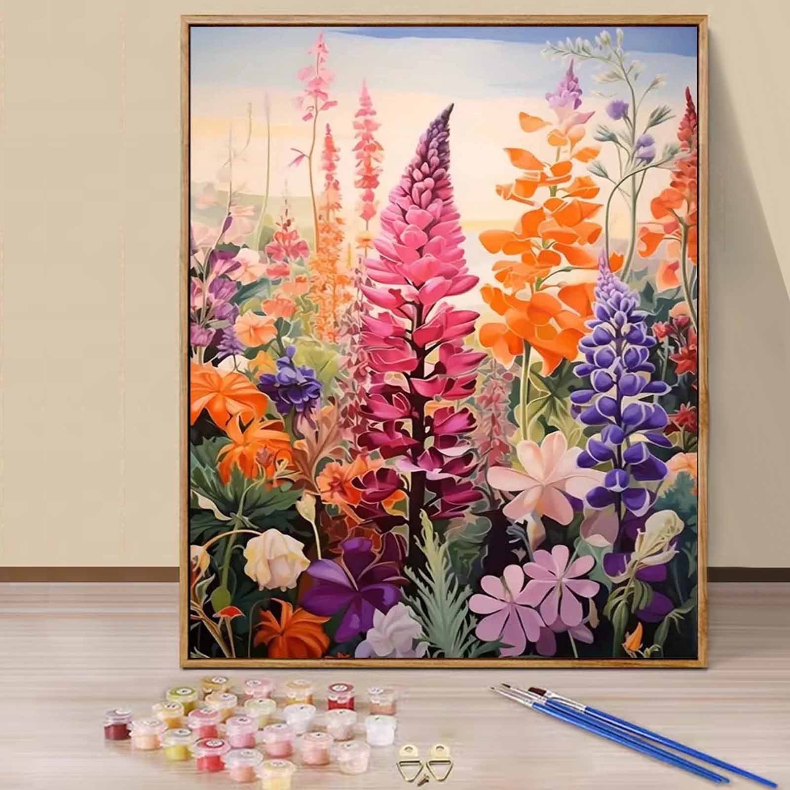JYLMOOD Paint by Numbers Kit for Adults Beginner, Easy DIY Oil Painting ...