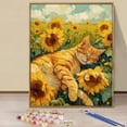 thumbnail image 1 of JYLMOOD Paint by Numbers Kit for Adults Beginner, Easy DIY Oil Painting Kits On Canvas for Gift Home Wall Decor 16x20 Inch - Cat, 1 of 7