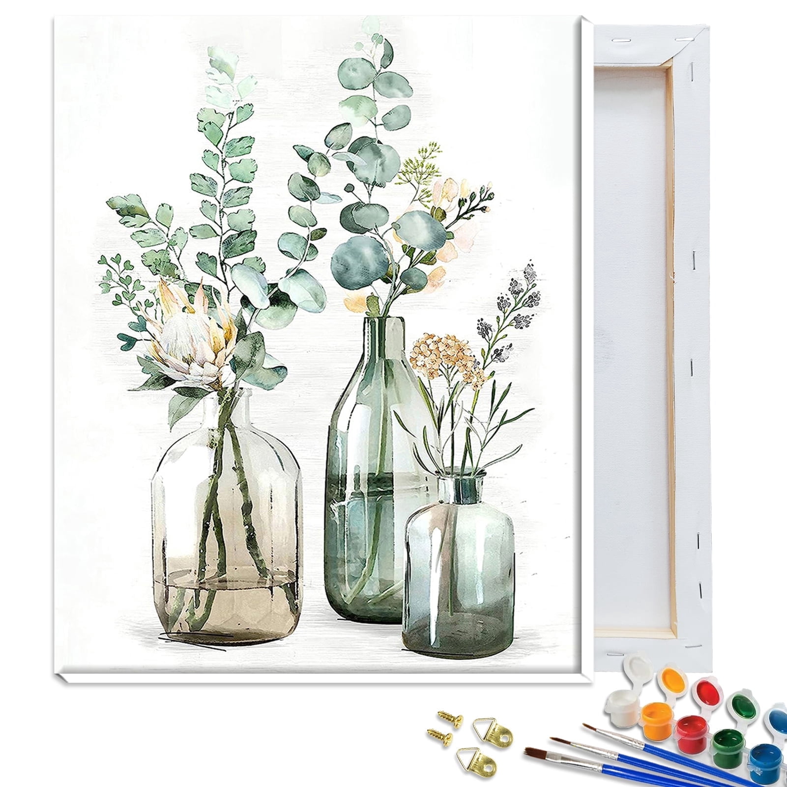 JYLMOOD Paint by Numbers Kit for Adults Beginner with Wooden Frame ...