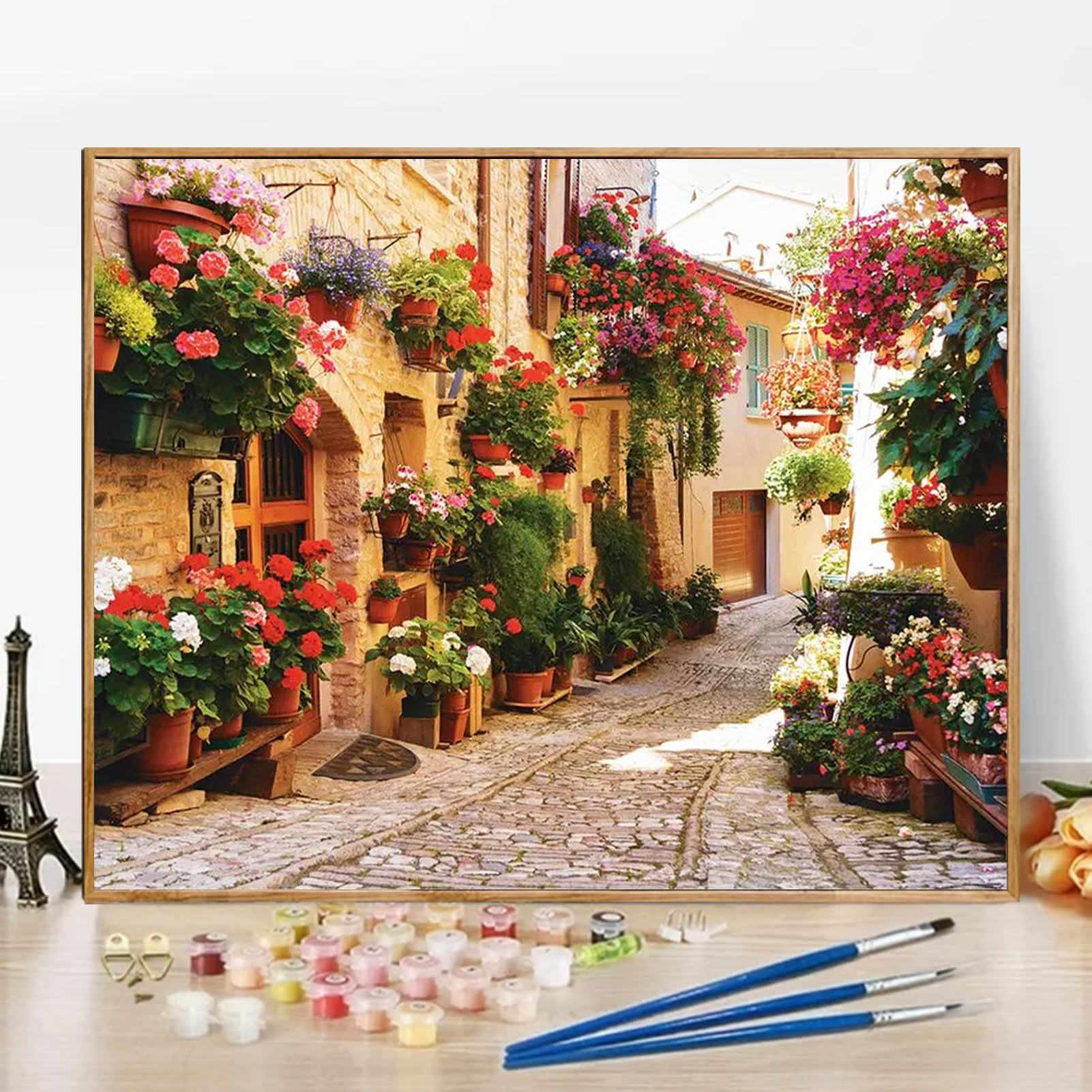 JYLMOOD Paint by Numbers Kit for Unisex Adults Beginner with Full