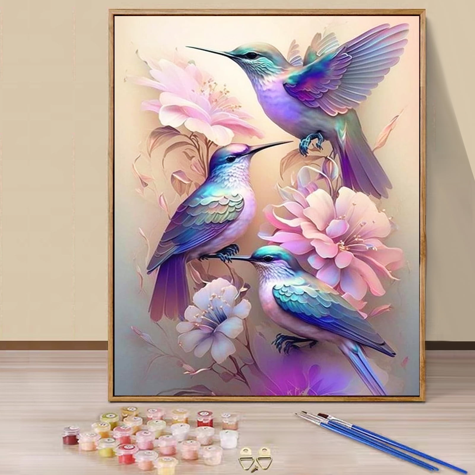 JYLMOOD Paint by Numbers Kits for Adults, DIY Easy Painting by Numbers for Gift Home Wall Decoration 16x20in（without Frame)