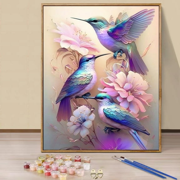 JYLMOOD Paint by Numbers Kits for Adults, DIY Easy Painting by Numbers for Gift Home Wall Decoration 16x20in（without Frame)