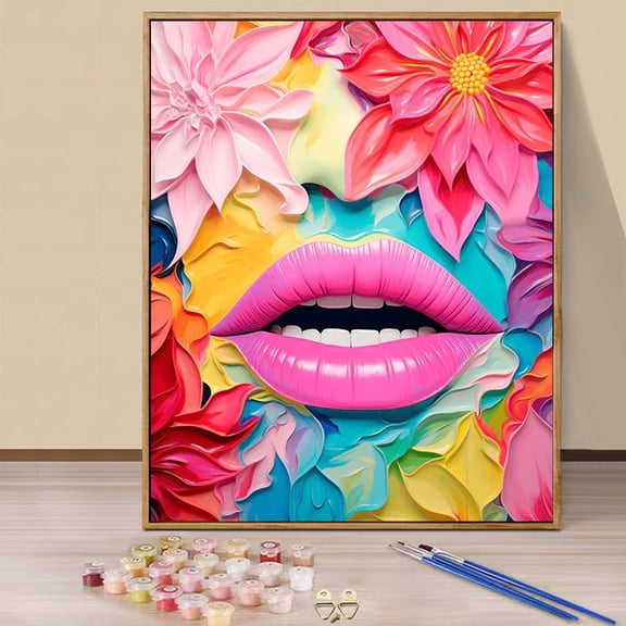 JYLMOOD Paint by Numbers for Adults Kits, DIY Easy Painting by Numbers for Gift Home Wall Decoration 16x20in without Frame