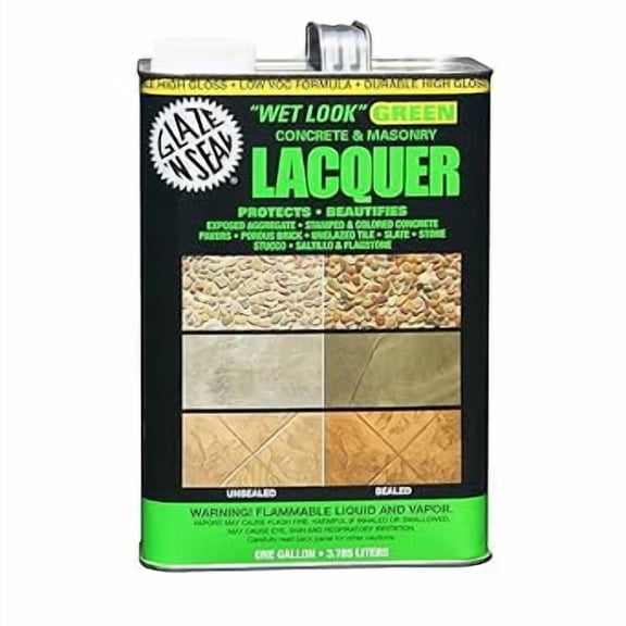 JYLP 113 Wet Look Green Lacquer Sealer, 1 Gallon