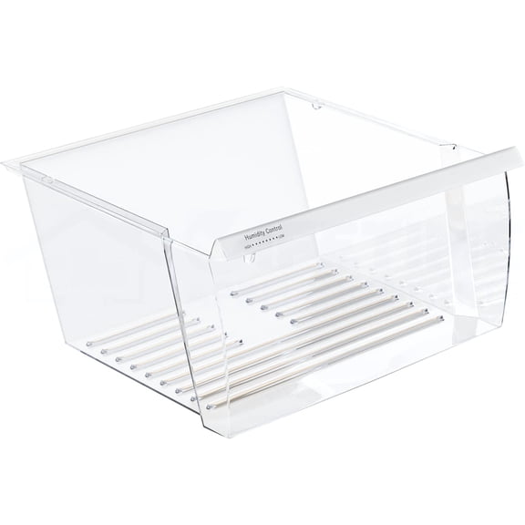 JYLP 2188656 Upper Crisper Bin, Compatible with Whirlpool Kenmore Refrigerator Replacement Drawer, WP2188656 Humidity Control Fridge Shelf Drawer