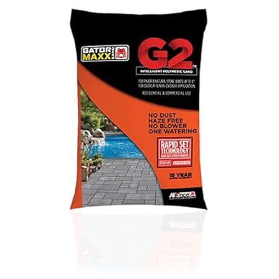 JYLP 50 lb Diamond Black Intelligent Polymeric Sand, Joint Sand for Paver & Natural Stone, Joint Depth Up to 4 Inch