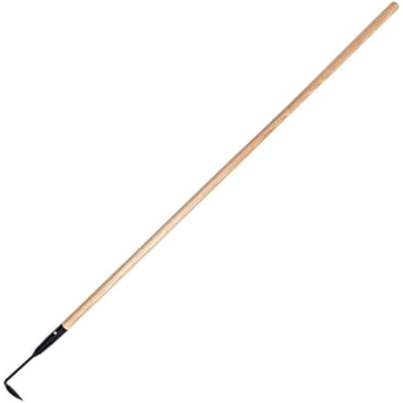 JYLP Cape Cod Weeder with 60 Inch Hardwood Handle, Forged Steel Long Handle Weeding Tool for Garden
