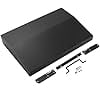 JYLP Hinged Lid Griddle Cover, Compatible with 28 inch Blackstone Griddle, Black Powder Coated Steel Lid with Grease Collection
