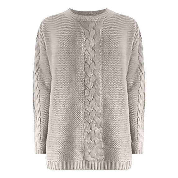 JYLPZYR Oversized Tees Hot In Autumn And Winter Solid Pullover V Neck Dough Loose Sweater Casual Sweater Women Womens Clothing(Beige,XXXL)