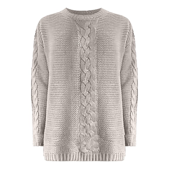 JYLPZYR Oversized Tees Hot In Autumn And Winter Solid Pullover V Neck Dough Loose Sweater Casual Sweater Women Womens Clothing(Beige,XXXL)