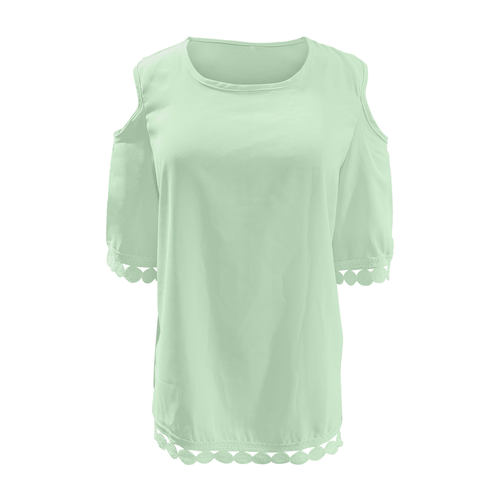 JYLPZYR Women Casual Printing Short Sleeves V Neck Loose T Shirt Blouse