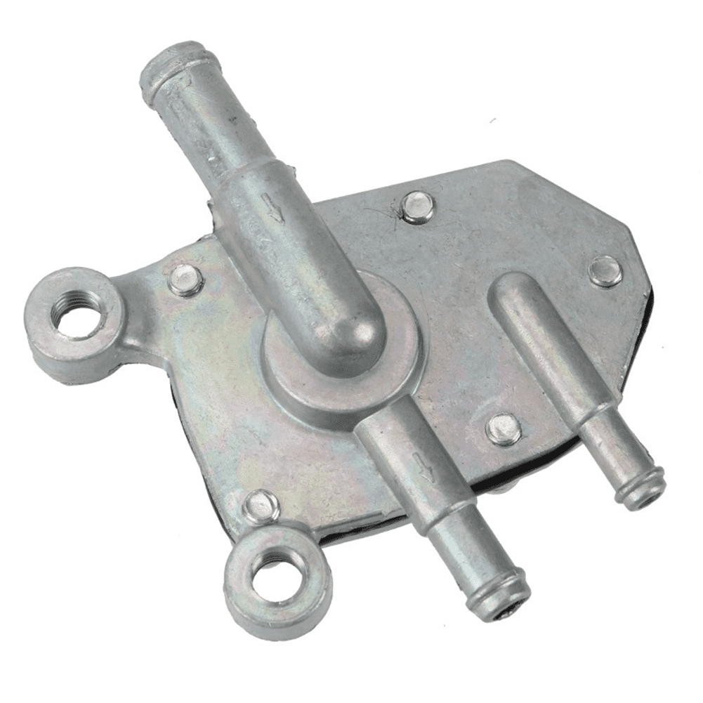 JYM110 Motorcycle Fuel Tank Switch Zinc Alloy Petcock Tap for JS110 F8 E8 Scooter Dirt Bike Waterproof Rust Resistant 7x7x3cm Silver