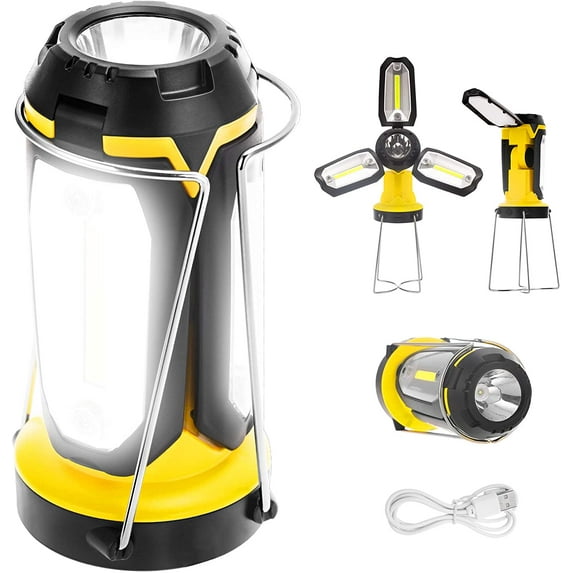 JYNOFD Portable 6 Mode Waterproof Camping Lantern