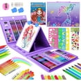 thumbnail image 1 of JYPS Art Supplies for Kids Ages 4-12,Mermaid Drawing Sets Art Case,Coloring Kits with Double Sided Trifold Easel,Crayon,Colored Pencil,Marker,Coloring Book,Drawing Gifts for Girls Age 4-6-8, 1 of 9