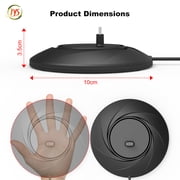 JYS ABS Charging Dock with LED Indicator for Pok mon GO Plus& Nintendo Switch Poke Ball Plus, Anti-Slip Charging Stand with Overcharge Protection