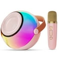 thumbnail image 1 of JYX Karaoke Machine for Kids, Portable Bluetooth Speaker with Microphone for Adults, Funny Magic Voice, Gifts for Birthday Party Boys Girls, D25P, 1 of 11