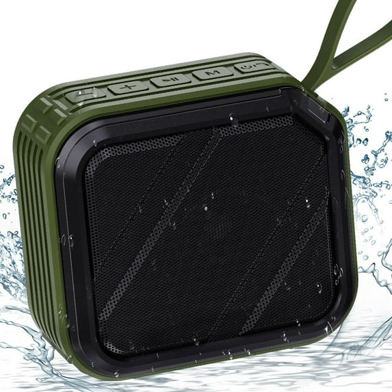 JYX Portable Bluetooth Speaker, 12H Playtime, Bluetooth 5.3, 360° Loud Stereo Sound, TWS/AUX/TF/USB Support, Waterproof - Perfect for Indoors & Outdoors, Great Gift for Friends