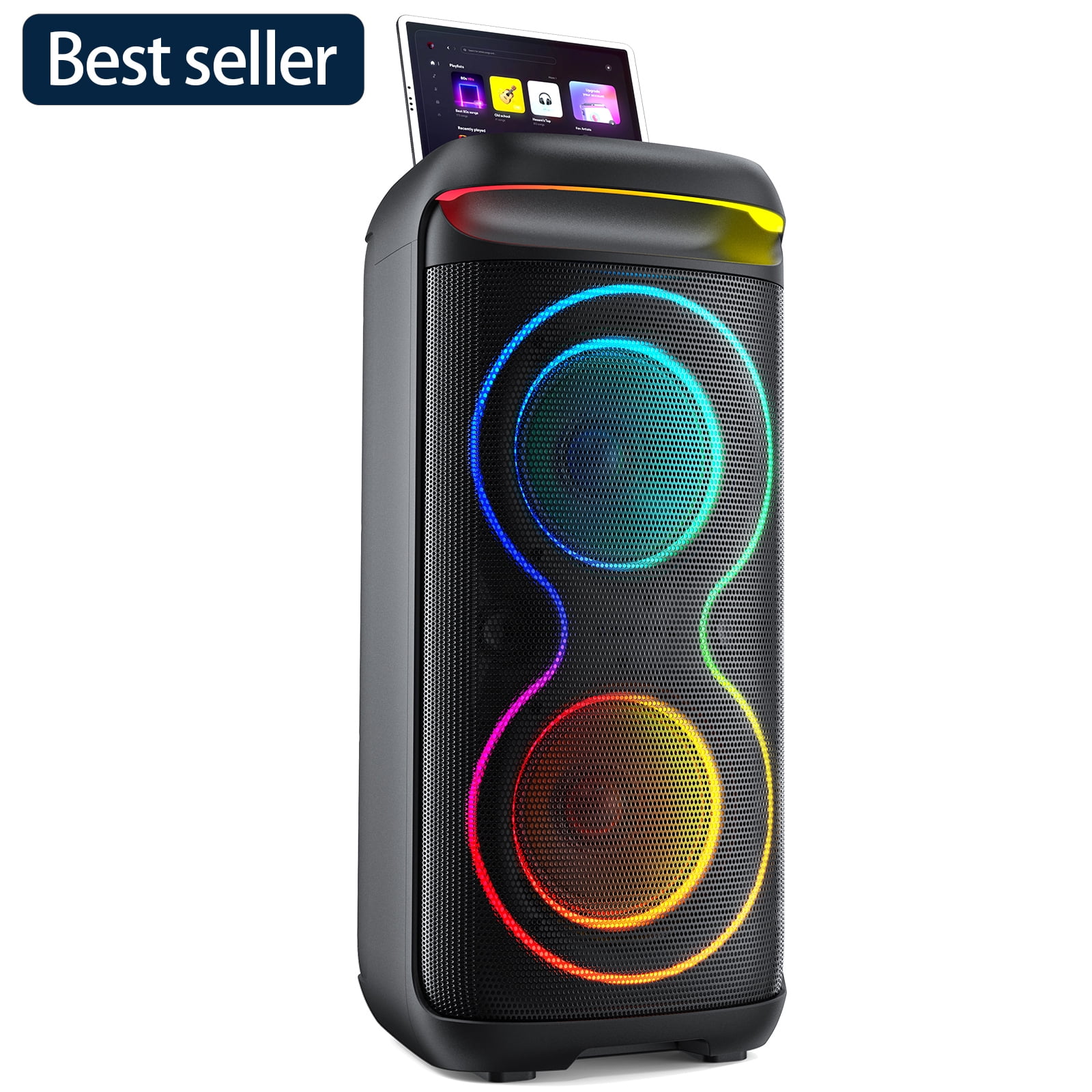 Large Bluetooth Speakers For Parties JYX T20 Large Rechargeable Party Speaker with Handle, Portable